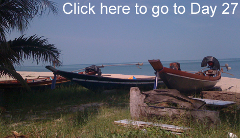 Deserted beaches in Ranong