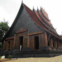 Black village 12k north of Chiang Rai