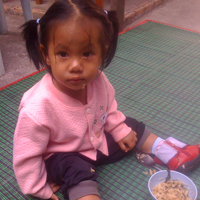 Young girl in Chiang Rai