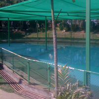 public pool at hot springs